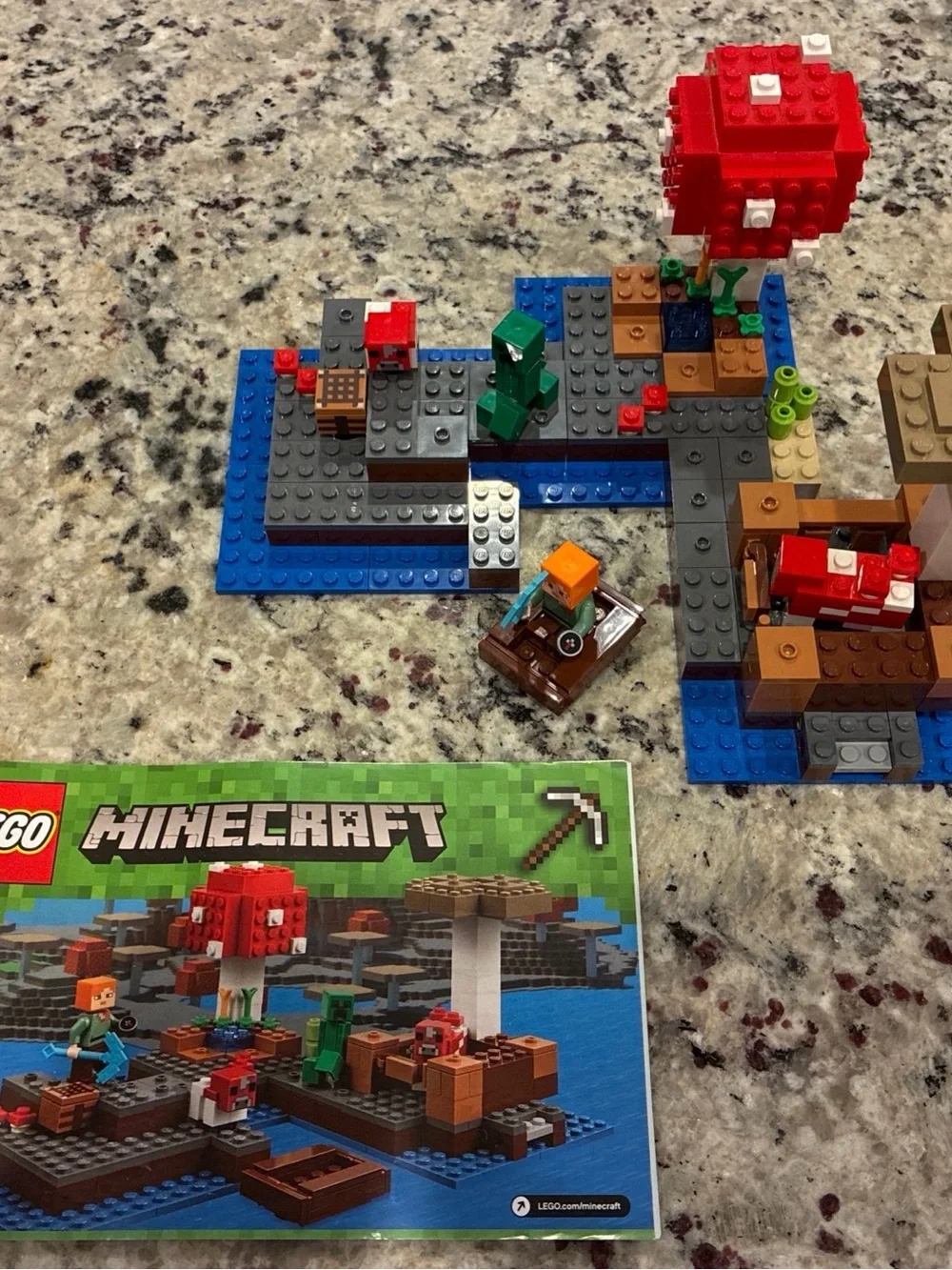 Lego #21129 The Mushroom Island